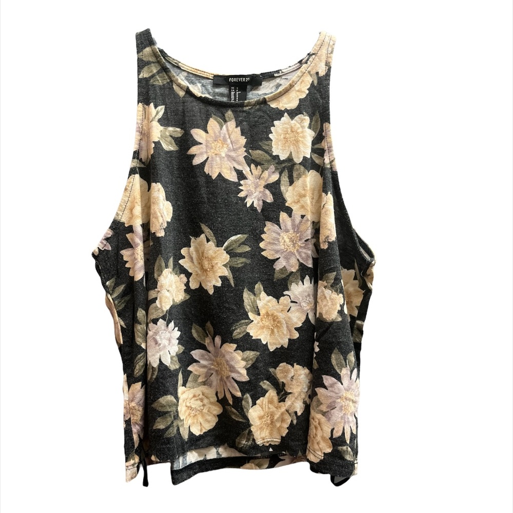 Forever 21 Floral Crop Top